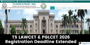 TS LAWCET & PGLCET 2026 Registration Deadline Extended; Apply by April 10 @lawcet.tgche.ac.in